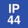 Grado de protección IP 44
