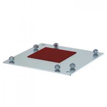 Lock plate for flat angle