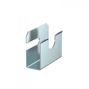 Pressure clip for wall mounting, duct height 40 mm
