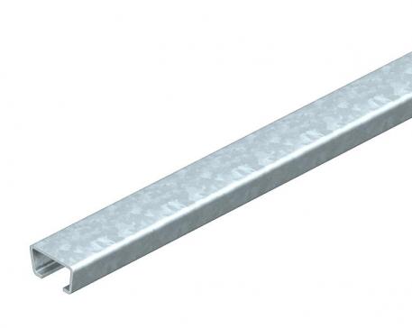 AMS3518 anchor rail, slot 16.5 mm, FT, unperforated 6000 | 35 | 18 | 2 | Steel | Hot-dip galvanised