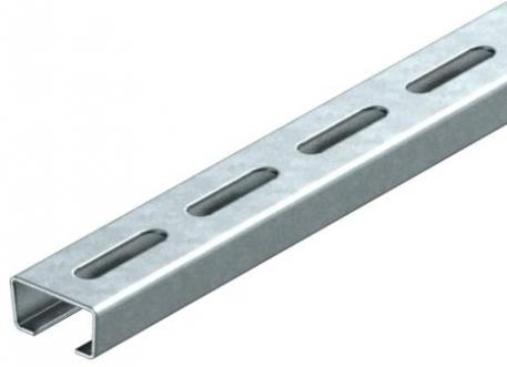 Anchor rail AML3518, slot 16.5 mm, FT, perforated