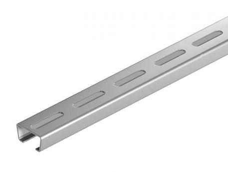AML3518 anchor rail, slot 16.5 mm, A2, perforated 2000 | 35 | 18 | 1.5 | Stainless steel | Bright, treated