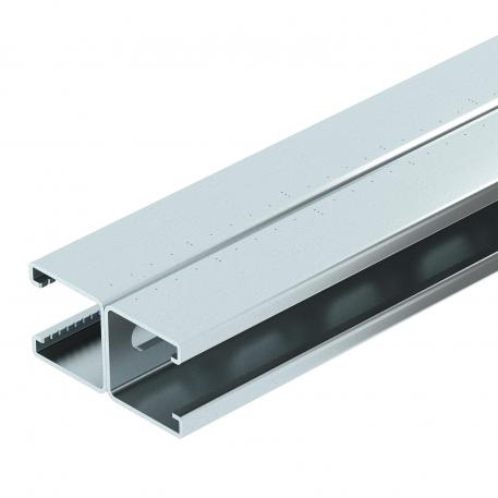 Mounting rail MS4182, slot 22 mm, double, FS, perforated