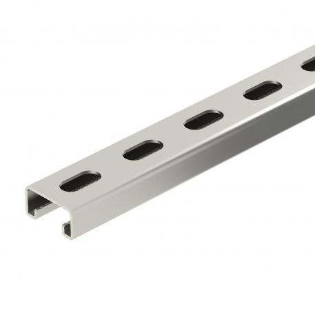 MS4121P mounting rail, slot 22 mm, perforated A2