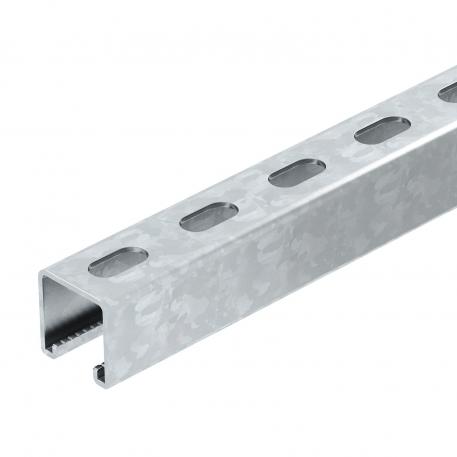 MSL4141 mounting rail, slot 22 mm, FS, perforated 1000 | 41 | 41 | 2 | Strip galvanized