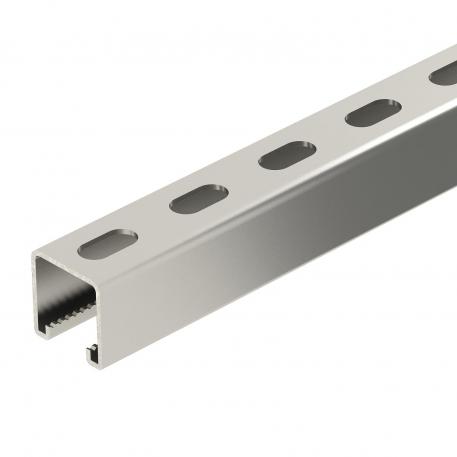 MS4141 mounting rail, slot width 22 mm, A4, perforated