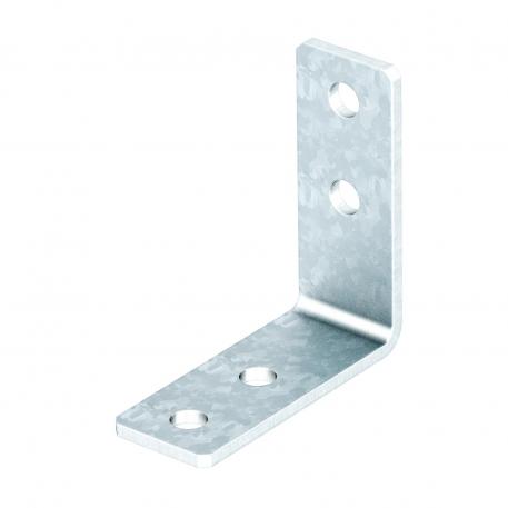 Mounting bracket, 90° with 4 holes FT