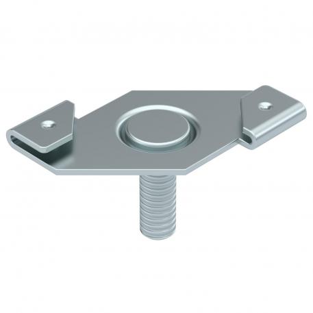 Ceiling profile clamp, with threaded bolt M6x16