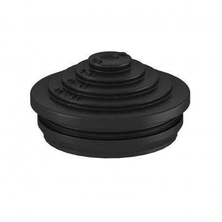 EDS plug-in seal, light black  | 22 | M25 | Black