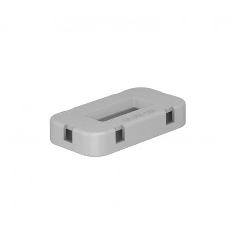 Flat cable threaded connection lid, stone grey 10 | 29 | Stone grey; RAL 7030