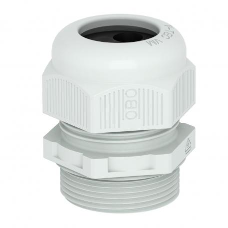 Cable gland, metric thread with multi-way seal insert, light grey 4 |  | M20 x 1,5 | no | Light grey