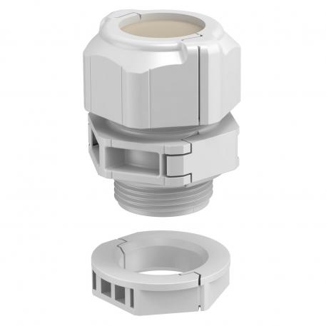 Divisible cable gland, seal insert enclosed, light grey  |  | M25 x 1,5 | no | Light grey