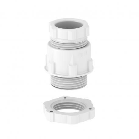 Cone cable gland, PG thread, light grey Pg 9