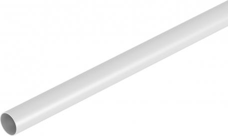 Plastic pipe, rigid, halogen-free M16 | Light grey; RAL 7035