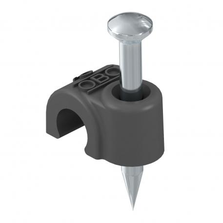 ISO nail clip 2012, black 35 | 12 | 2,0x35 | Jet black; RAL 9005