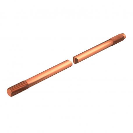 Electrodo de profundidad BS con revestimiento de cobre 1200 | 14,2 | Acero