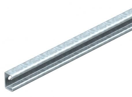 MS4022 mounting rail, heavy-duty, slot 18 mm, FT 592 | 40 | 22.5 | 2 | Hot-dip galvanised