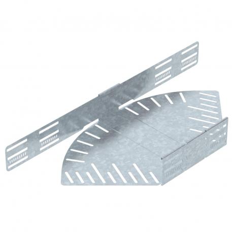 Bend, angle-adjustable, 85 FT 300 | Steel | Hot-dip galvanised