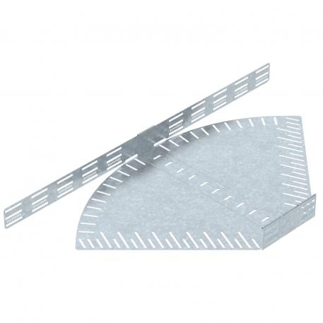 Bend, angle-adjustable, 85 FT 600 | Steel | Hot-dip galvanised