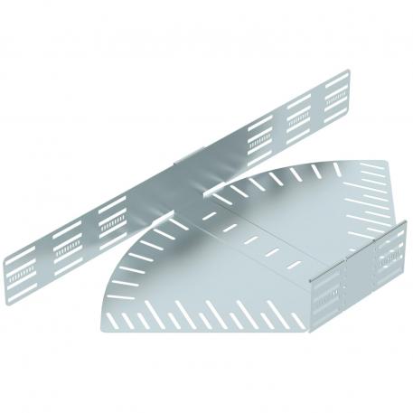 Bend, angle-adjustable, 110 FS 400 | Steel | Strip galvanized
