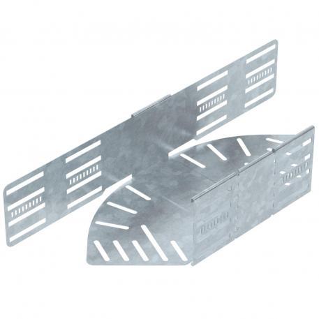 Bend, angle-adjustable, 110 FT 200 | Steel | Hot-dip galvanised