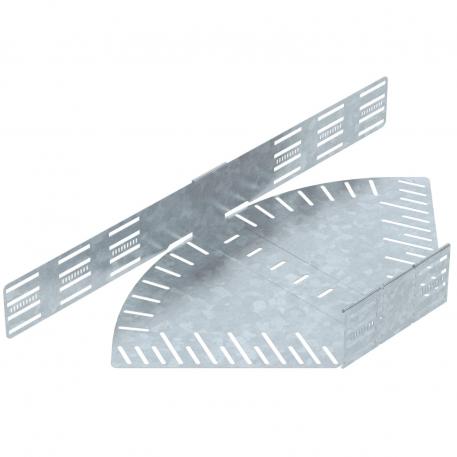 Bend, angle-adjustable, 110 FT 400 | Steel | Hot-dip galvanised