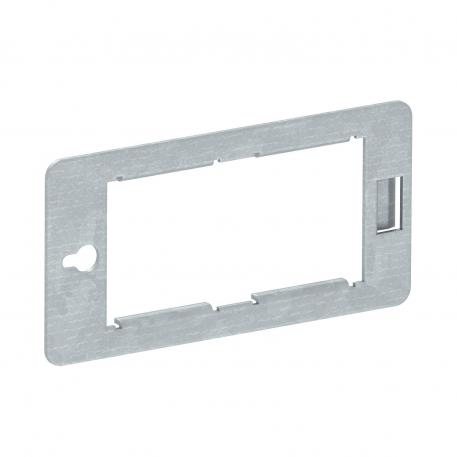 CP support plate, for Modul 45® devices, double