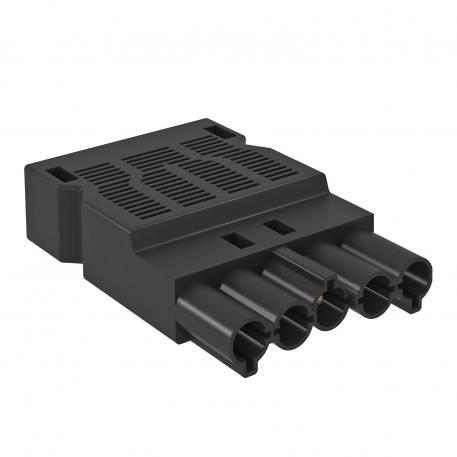 Connector part, 5-pin, screw connection