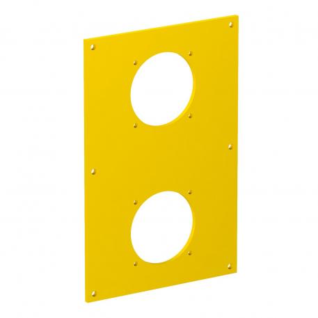 VHF cover plate, for 2x surface-mounted socket, type ASD