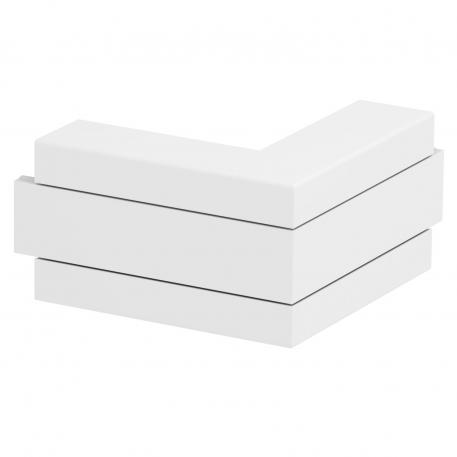 External corner, for device installation trunking Rapid 45-2 type GA-53100 Pure white; RAL 9010