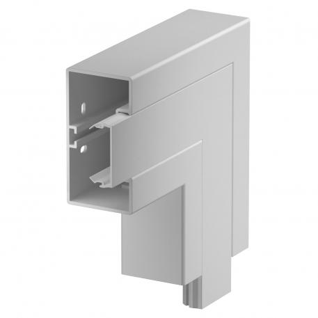 Flat angle, for device installation trunking Rapid 45-2 type GK-53100 100 | 53 | Light grey; RAL 7035