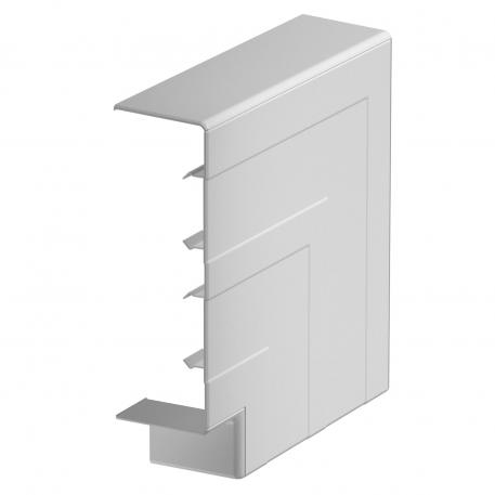 Flat angle hood, for device installation trunking Rapid 45-2 type GK-53165 172 | 55.5 | Light grey; RAL 7035