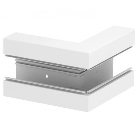 External corner, for device installation trunking Rapid 80 type GKH-70170 Pure white; RAL 9010