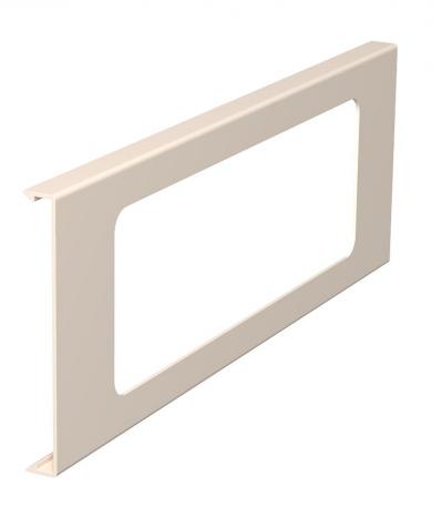 Cover for triple accessory mounting box for WDK trunking, trunking height 110 mm 300 | Cream; RAL 9001