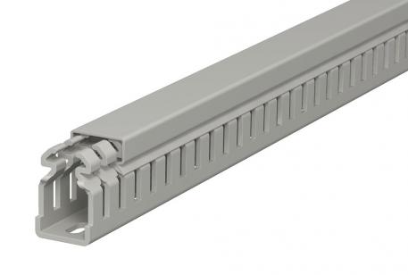 Wiring trunking, type LKV 37025 2000 | 25 | 37.5 | Base perforation | Stone grey; RAL 7030