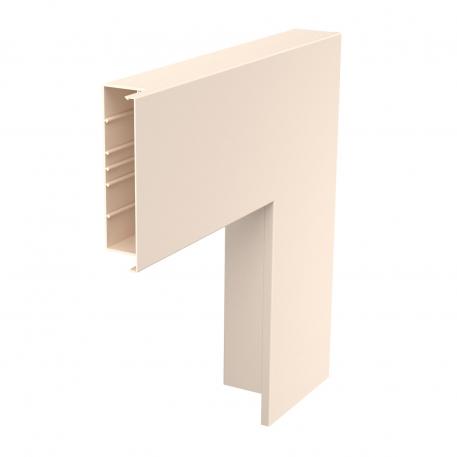 Flat angle, trunking type WDK 80210  |  | Cream; RAL 9001