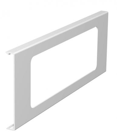 Cover for triple accessory mounting box for WDK trunking, trunking height 110 mm 300 | Pure white; RAL 9010