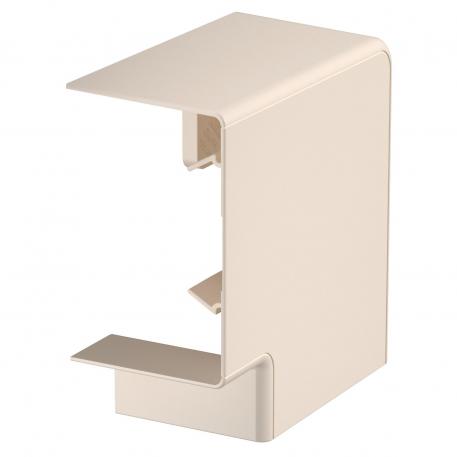 Flat angle cover, for device installation trunking Rapid 80 type 70110 118 | 73 | Cream; RAL 9001
