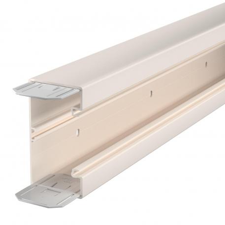 Device installation trunking Rapid 80, trunking width 130, trunking height 70 2000 | Cream; RAL 9001