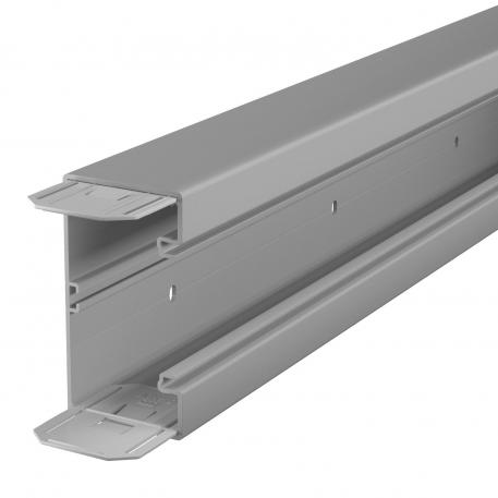 Device installation trunking Rapid 80, trunking width 130, trunking height 70 2000 | Stone grey; RAL 7030