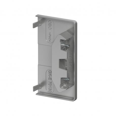 End piece, for device installation trunking Rapid 80 type 70130  |  |  |  | White aluminium; RAL 9006