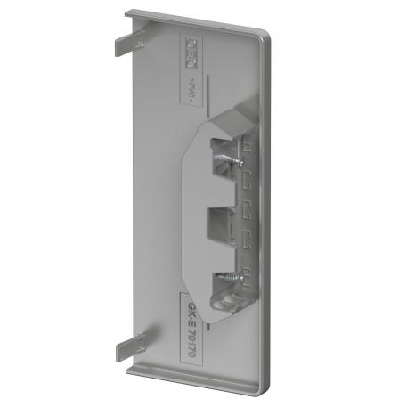 End piece, for device installation trunking Rapid 80 type 70170  |  |  |  | White aluminium; RAL 9006