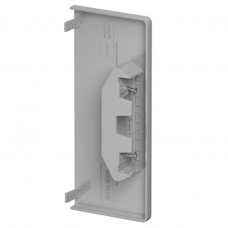 End piece, for device installation trunking Rapid 80 type 70170  |  |  |  | Stone grey; RAL 7030