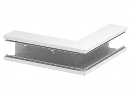 External corner, symmetrical, for device installation trunking Rapid 80 type GS-S90110 Pure white; RAL 9010