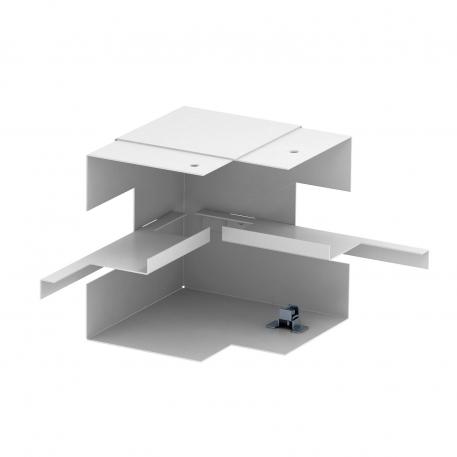 Internal corner, symmetrical, for device installation trunking Rapid 80 type GS-S90130 Pure white; RAL 9010