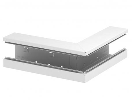 External corner, asymmetrical, for device installation trunking Rapid 80 type GS-A90130