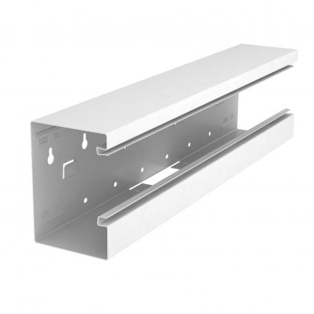 T piece, asymmetrical, for device installation trunking Rapid 80 type GS-A90130 500 | Pure white; RAL 9010