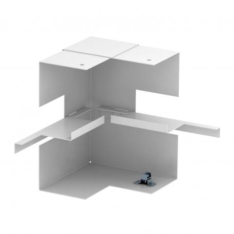Internal corner, symmetrical, for device installation trunking Rapid 80 type GS-S70170 Pure white; RAL 9010