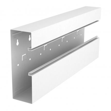 T piece, asymmetrical, for device installation trunking Rapid 80 type GS-A70210 500 | Pure white; RAL 9010