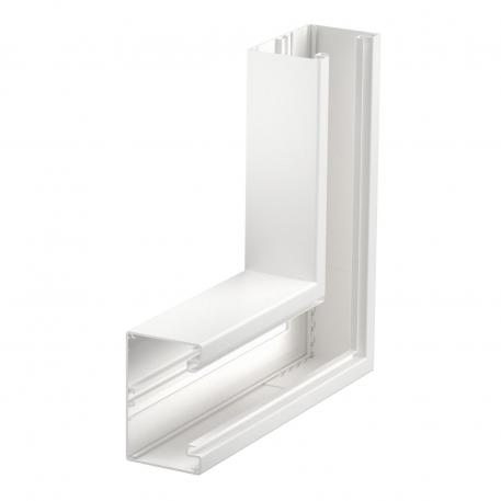 Flat angle, symmetrical, for device installation trunking Rapid 80 type GA-S70110 110 | 70 | Pure white; RAL 9010